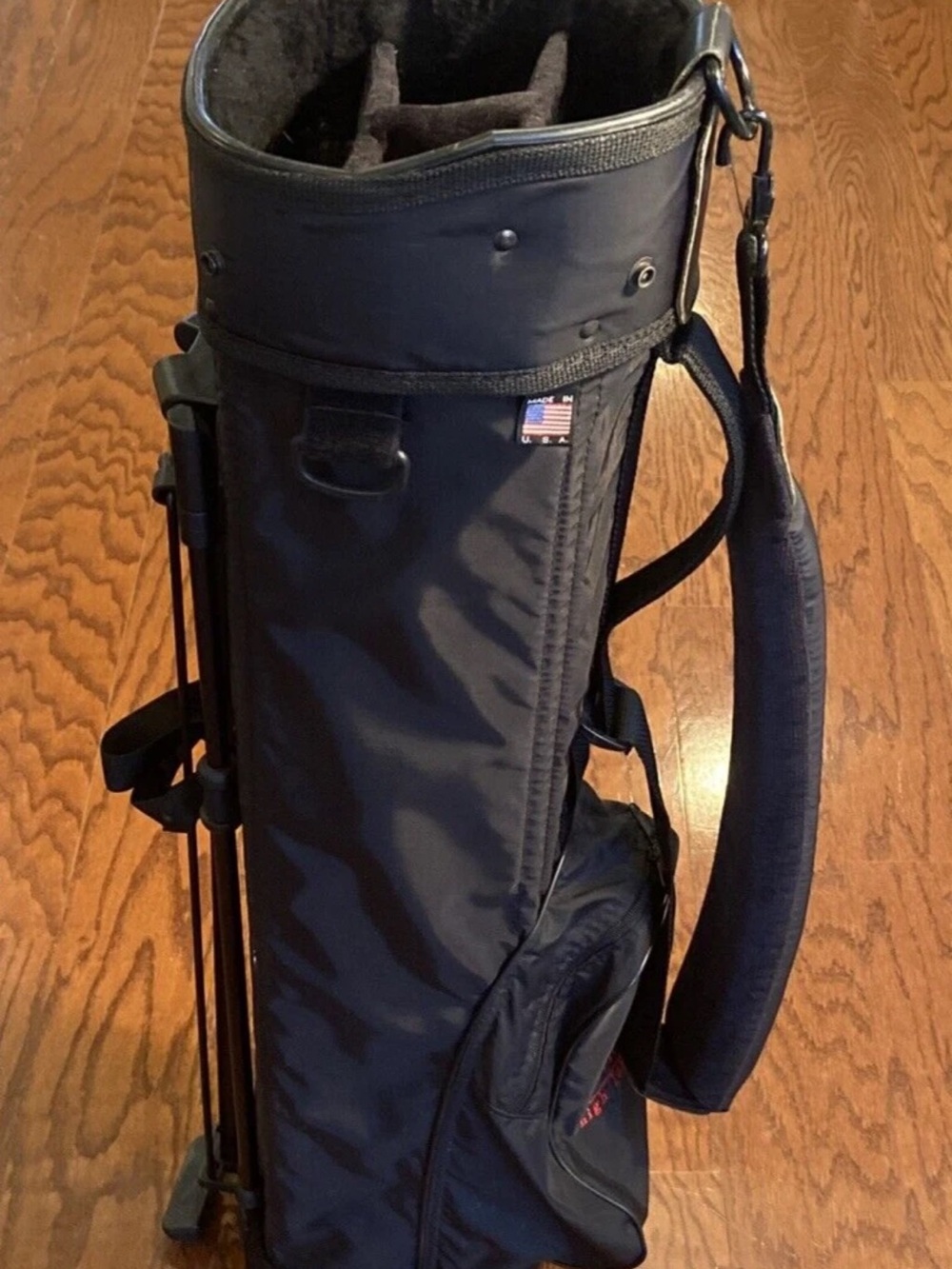 Men's Black Golf Stand Bag - Lightweight Carry Stand